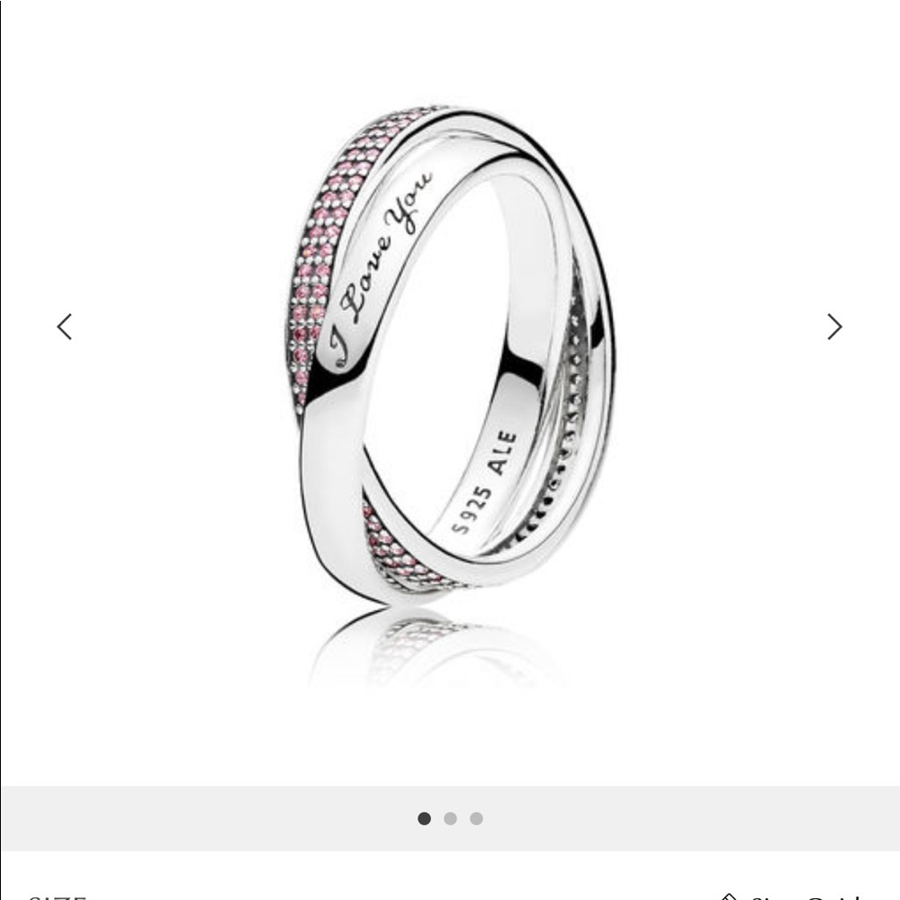Pandora promise ring